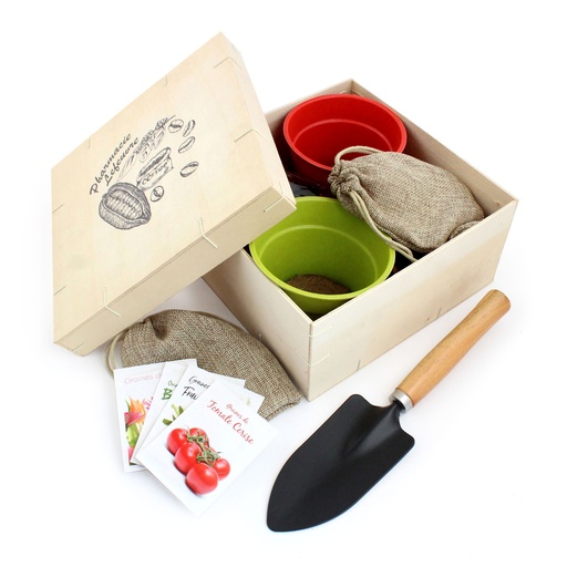 [CSE-050] Coffret jardinage en bois